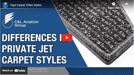 What are the Differences in Private Jet Carpet Styles?