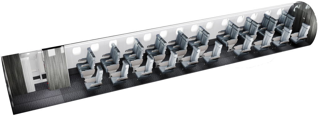 30-Seat Layout for ERJ 140