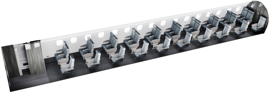 30-Seat Layout for ERJ 145