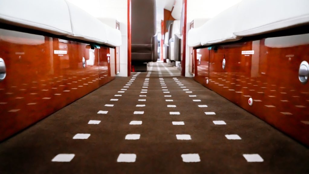 Aircraft Interior Design Process (Carpet) 