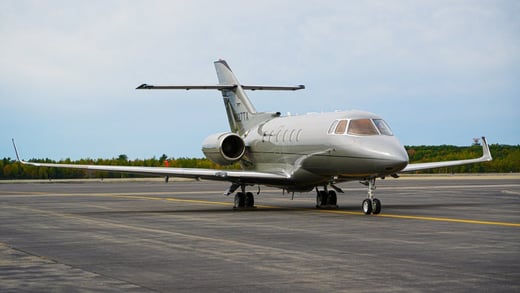 What Is the Process for Painting a Private Jet?