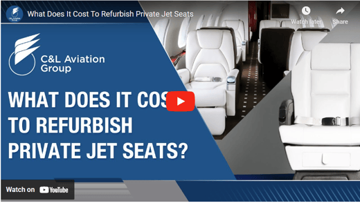 What Does It Cost to Refurbish Private Jet Seats? [Video]