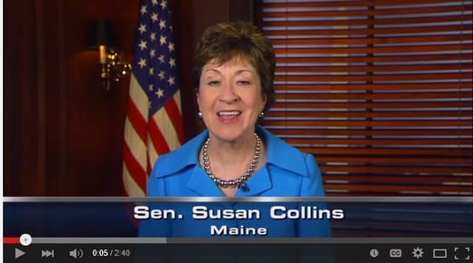 ***Senator Susan Collins Congratulates C&L on Grand Opening