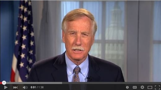 ***Sen. Angus King Congratulates C&L on Grand Opening